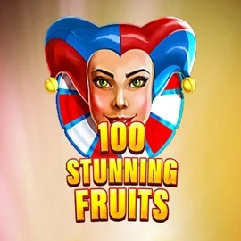 100 Stunning Fruits slot logo by SYNOT Games at Spillehallen Casino