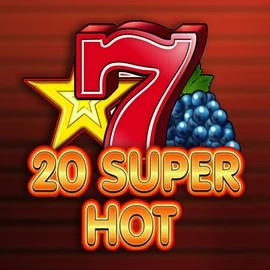 20 Super Hot slot logo by Amusnet Interactive at Spillehallen Casino