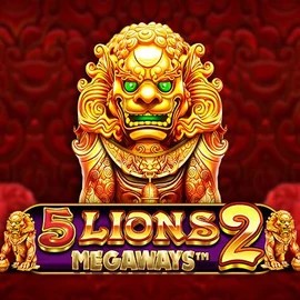 5 Lions Megaways 2 slot logo by Pragmatic Play at Spillehallen Casino
