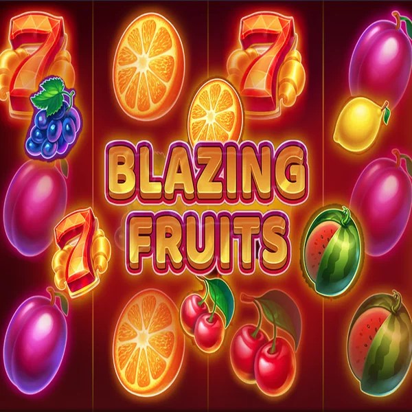 Blazing Fruits logo by Inbet Games at Spillehallen Casino