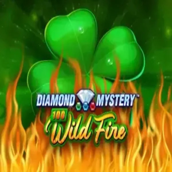 Diamond Mystery 100 Wild Fire logo by Greentube Spillehallen Casino