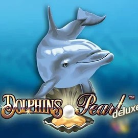 Dolphins Pearl Deluxe logo by Novomatic at Spillehallen Casino