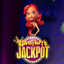 Everybody's Jackpots slot visual from Playtech available on spillehallendk.com