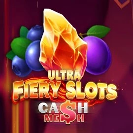 Fiery Slots Cash Mesh Ultra by BF Games, showcased at spillehallendk.com – game logo