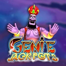 Play the Genie Jackpots slot by Blueprint Gaming on Spillehallen Casino
