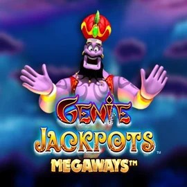 Official Jackpots logo: Genie Jackpots Megaways by Blueprint Gaming at Spillehallen Casino