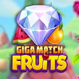 Giga Match Fruits slot logo by RubyPlay at Spillehallen Casino