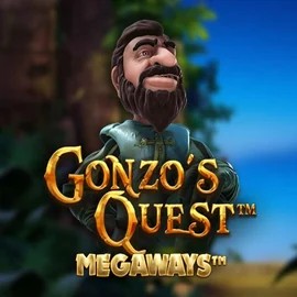 Gonzo's Quest Megaways slot visual from Red Tiger Gaming available on spillehallendk.com