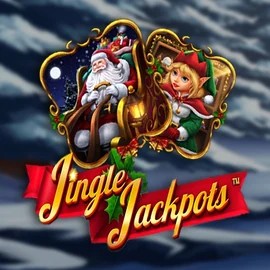 Jingle Jackpots casino game by Dragon Gaming – featured logo at Spillehallen Casino