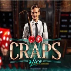 Live Craps logo – Live Casino by Evolution at Spillehallen Casino