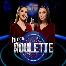 Mega Roulette logo by Pragmatic Play at Spillehallen Casino