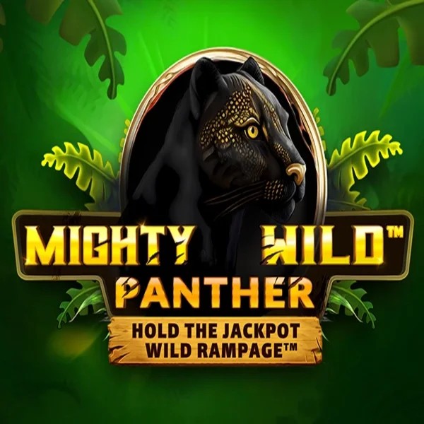 Mighty Wild Panther logo – Slots by Wazdan at Spillehallen Casino
