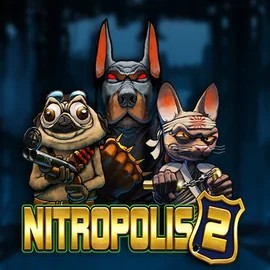 Nitropolis 2 online game logo by ELK Studios on spillehallendk.com