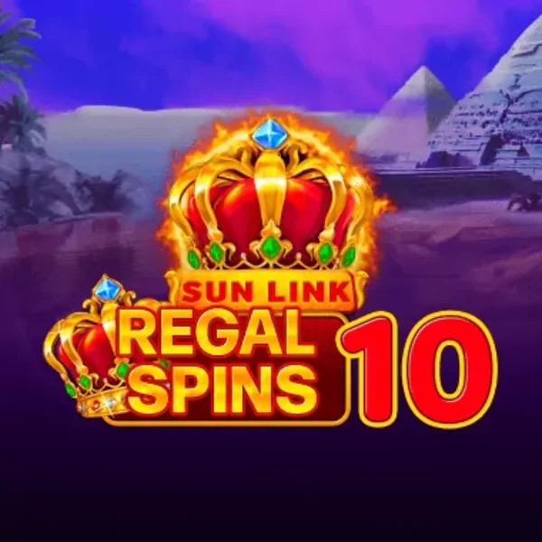 Play Regal Spins 10 slot by PatePlay on spillehallendk.com