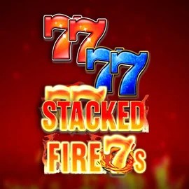 Stacked Fire 7s slot logo by Inspired Gaming at Spillehallen Casino
