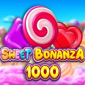 Sweet Bonanza 1000 logo by Pragmatic Play at Spillehallen Casino